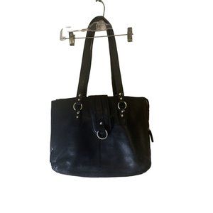 Paul and Taylor Black Large shoulder bag